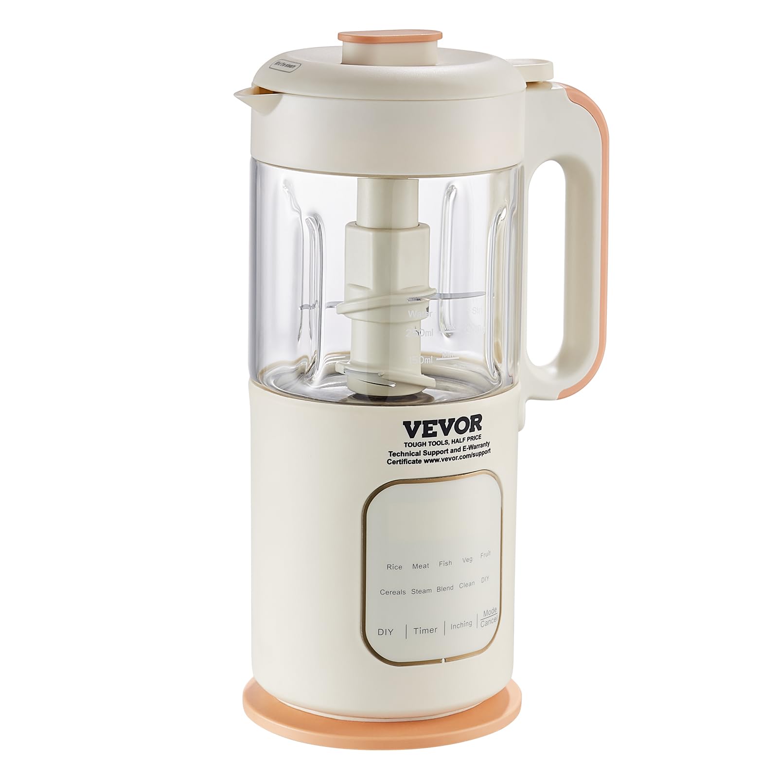 Baby Food Maker, Baby Food Processor, SUS304 Stainless Steel 4-Blade