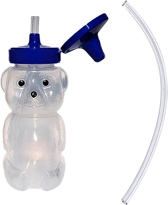 Bear Straw Cup, Dishwasher Safe Baby Drinking Bottle