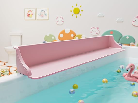 Bathtub Splash Guard PlayPad with Strong Suction Cups