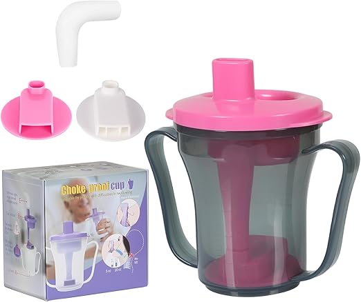 Dysphagia Regulating Drinking Cup for Swallowing Problems