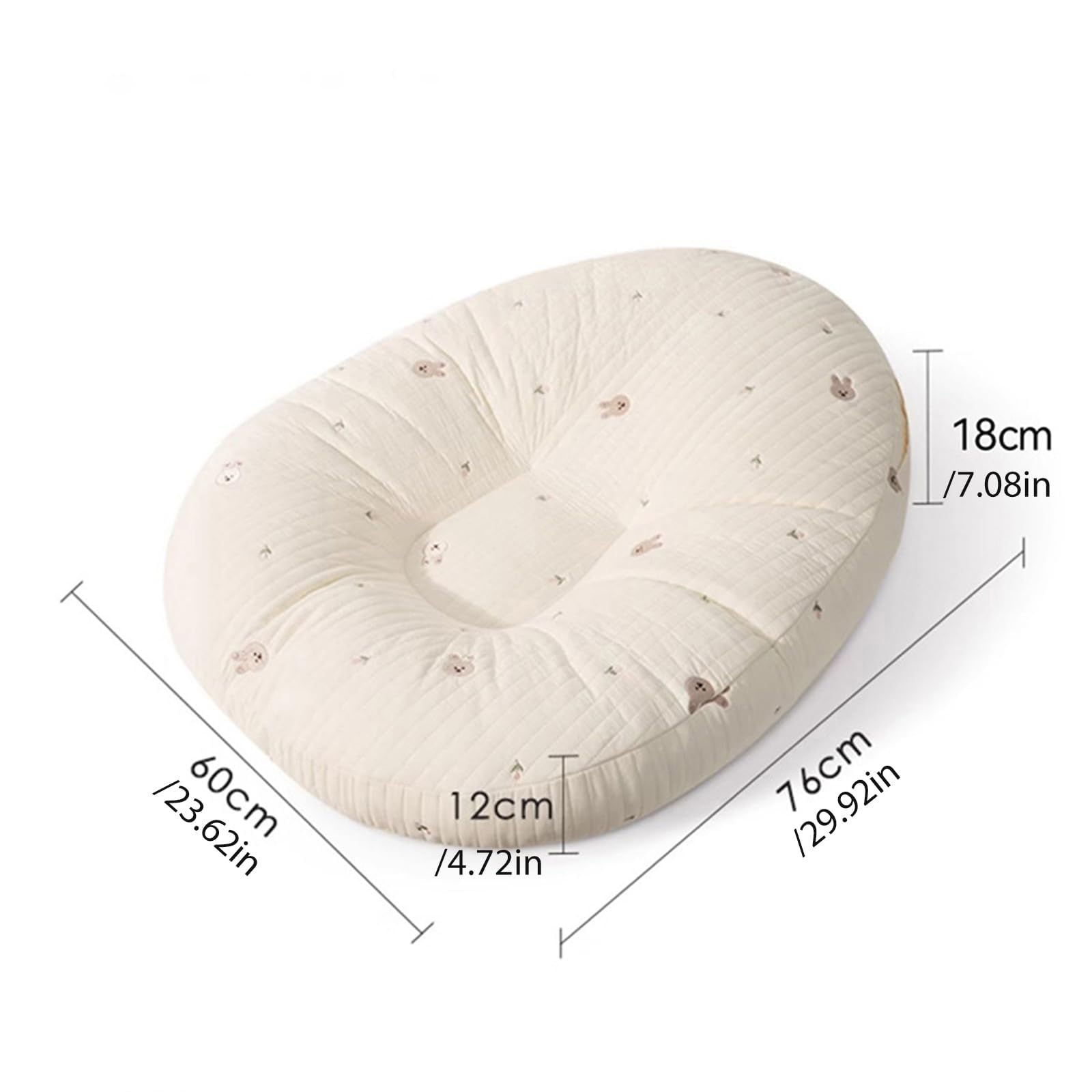 Baby Feeding Pillow with Removable Washable Cover