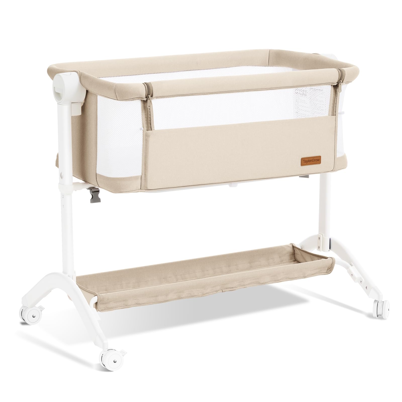 Baby Bassinet Bedside Sleeper - All-Mesh Design, Portable