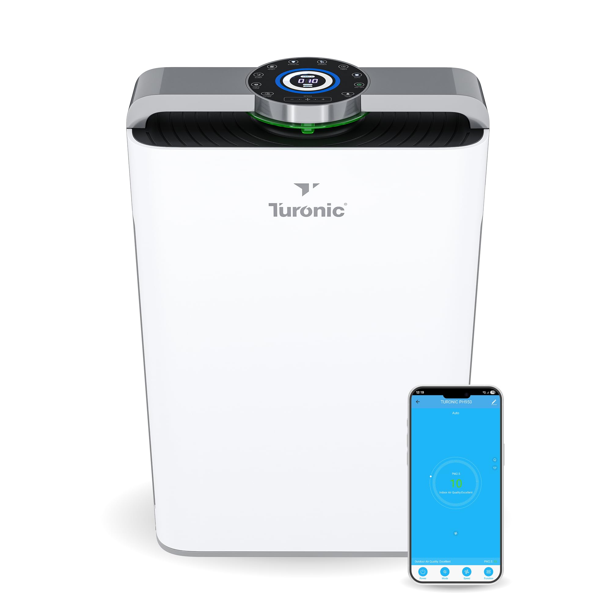 PH950 - Air Purifier And Humidifier Combo, Large Room Air Cleaner For Home