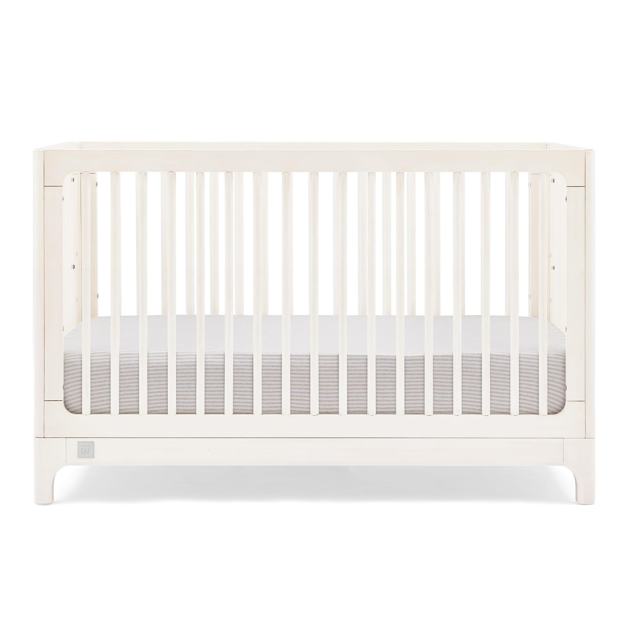 4-in-1 Convertible Crib with Adjustable Mattress Heights