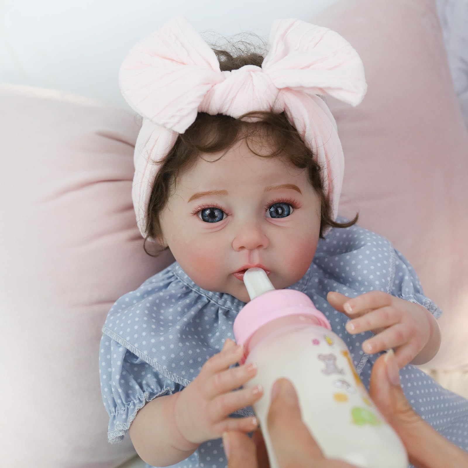 Realistic Reborn Baby Doll – 18 Inch Real Life Lifelike Adorable Newborn Baby Girl