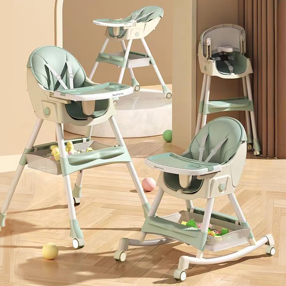High Chairs for Babies and Toddlers, 4 in 1 Convertible