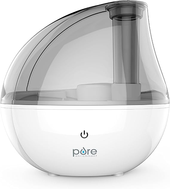 PureBaby Ultrasonic Cool Mist Humidifier & Soft Glow Night Light