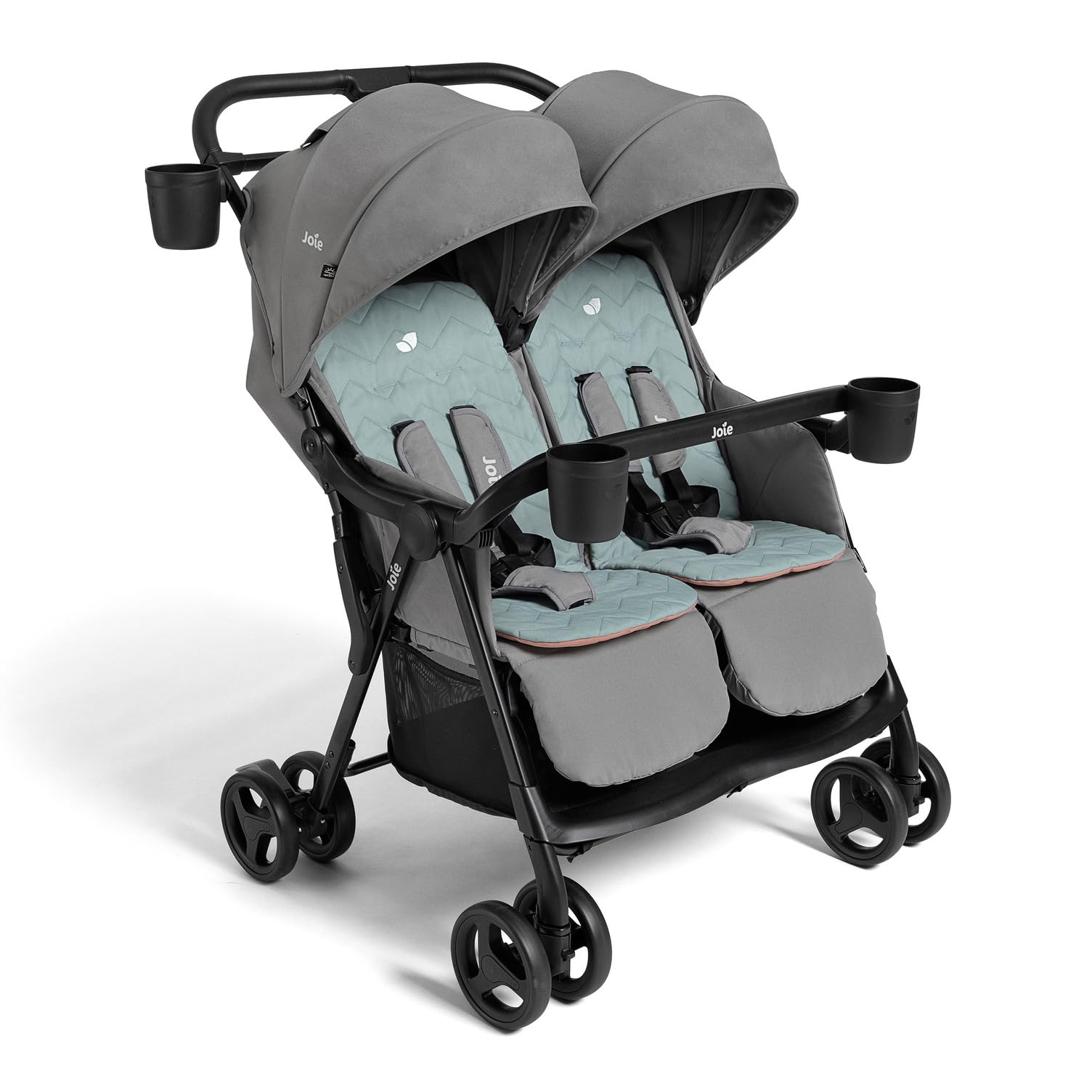Side-by-Side Double Stroller – Lightweight, Compact, and Comfortable