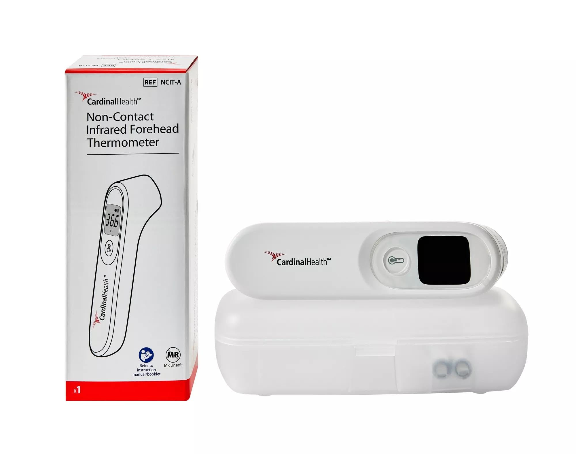 Cardinal Health™ Non-Contact Infrared Forehead Thermometer NCIT-A, Case