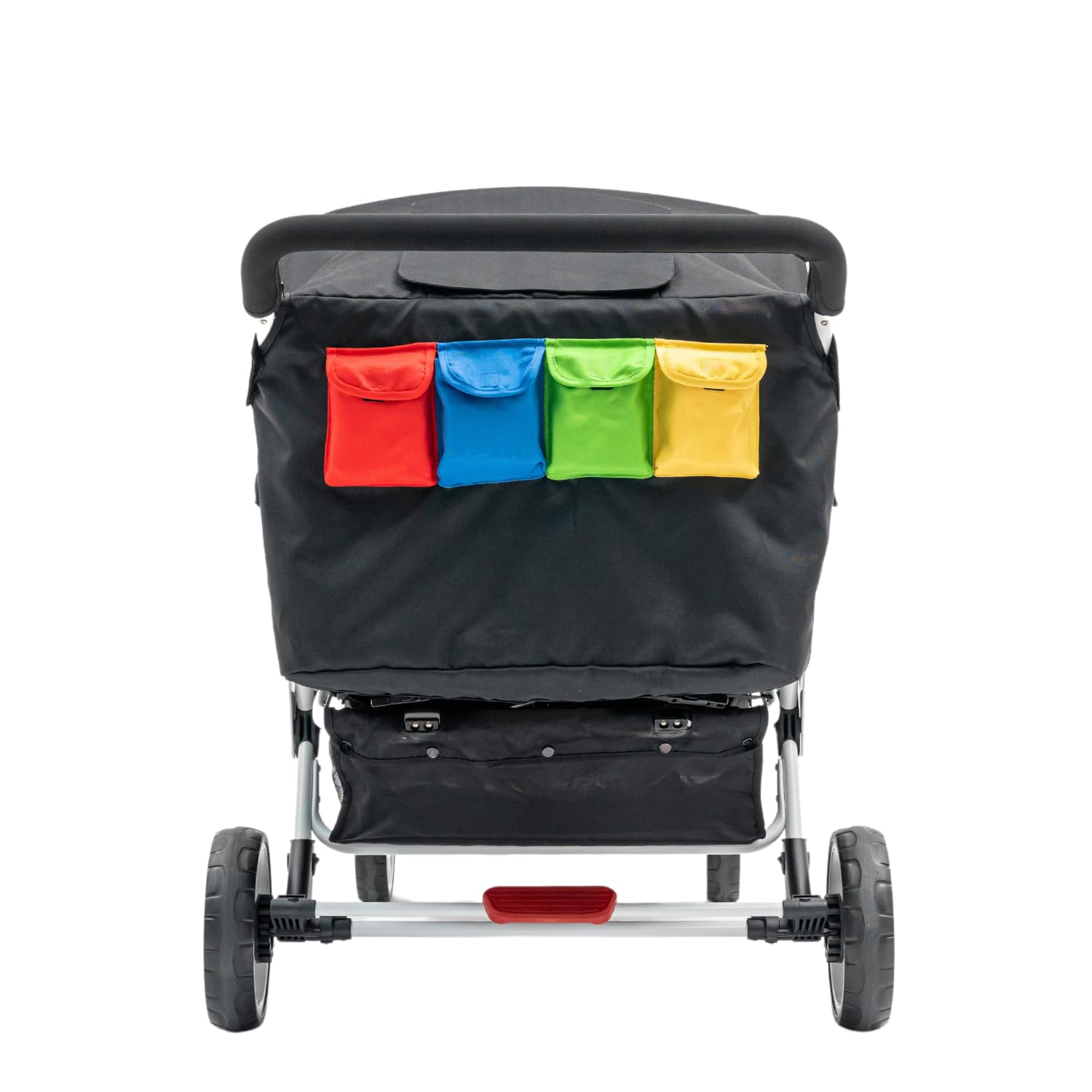 H4E Quad Stroller Wagon for Kids, 4-Seater Daycare Baby Stroller
