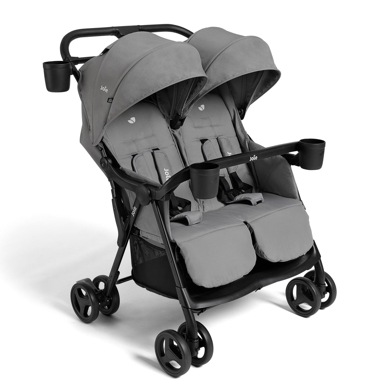 Side-by-Side Double Stroller – Lightweight, Compact, and Comfortable