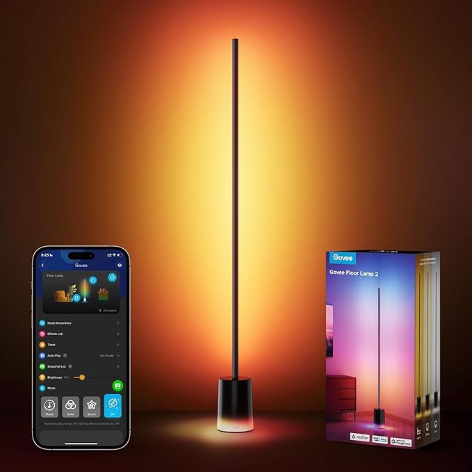 Lamp 2 with Matter, RGBIC, Warm Cool White LED