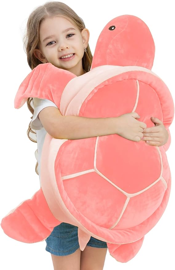28 inch Big Green Sea Turtle Stuffed Animals Giant Soft Plush Toys