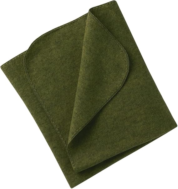 Kids Thermal Throw: Organic Merino Wool Baby Receiving Blanket