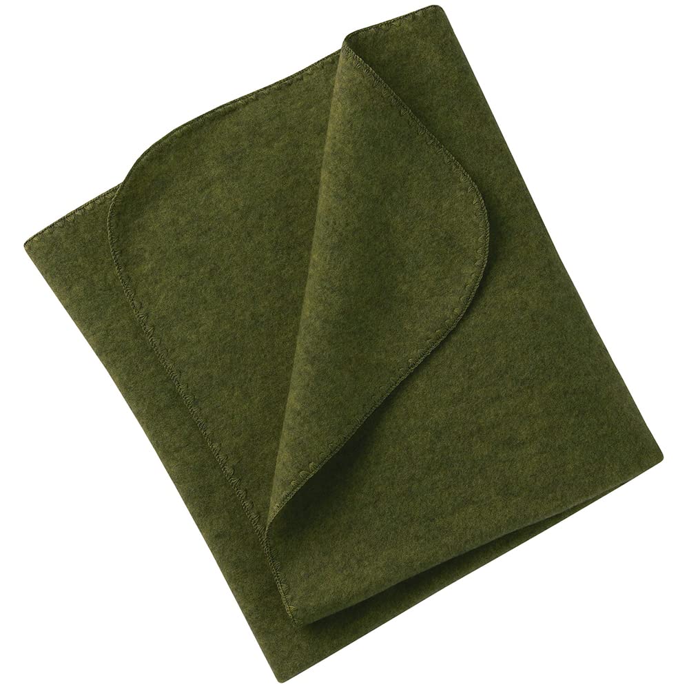 Kids Thermal Throw: Organic Merino Wool Baby Receiving Blanket