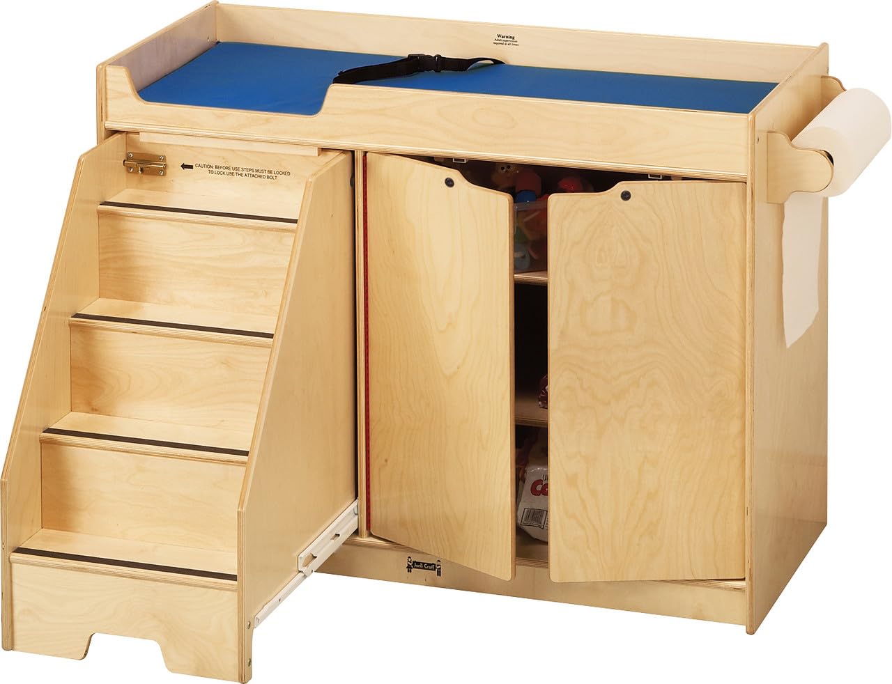5131JC Changing Table with Stairs, Left