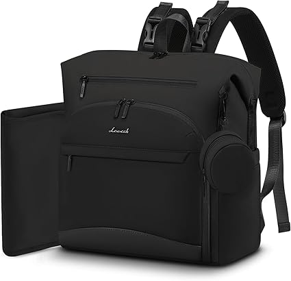 Diaper Bag Backpack, Baby Bag with Changing pad, Waterproof Diaper