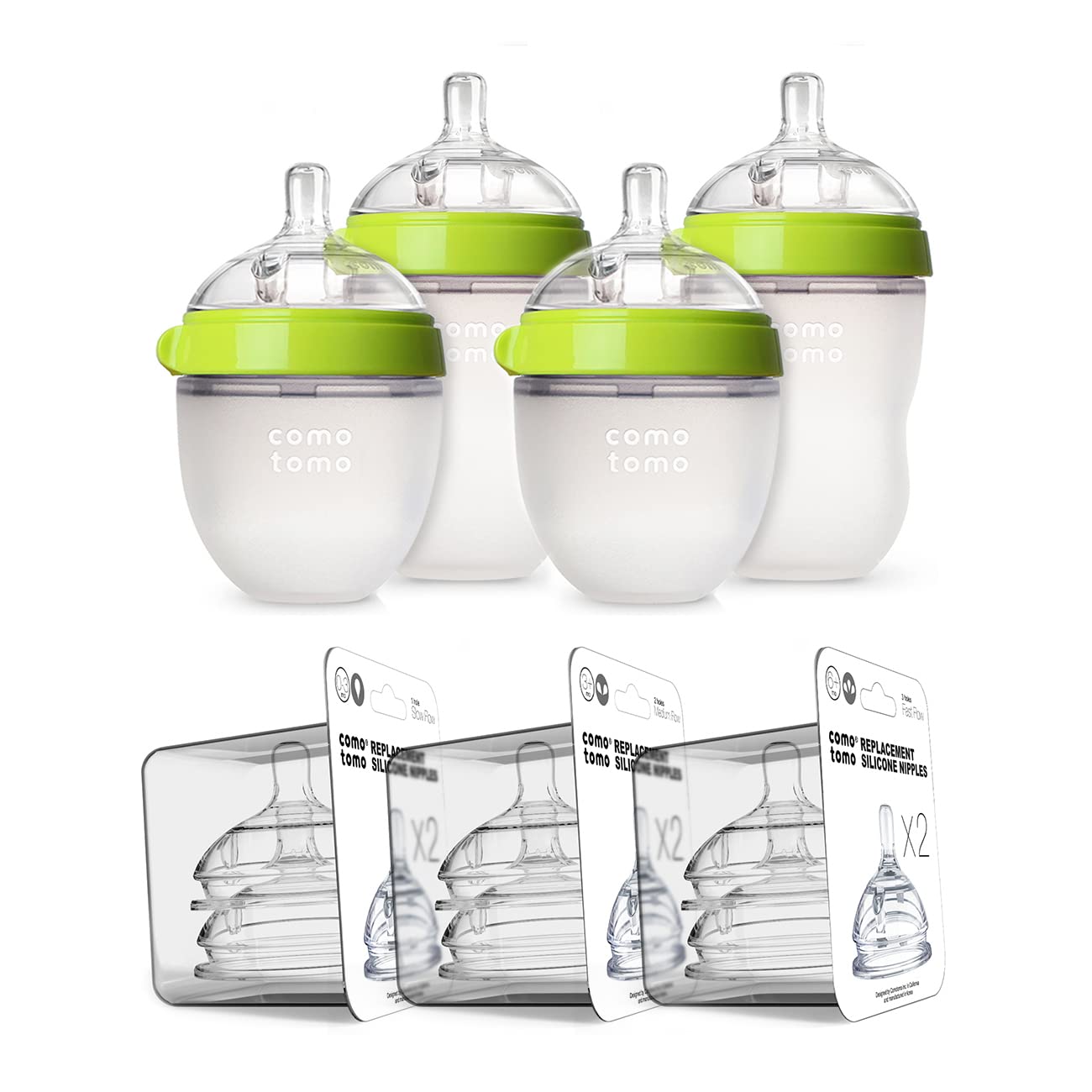 Baby Bottle Bundle, Green