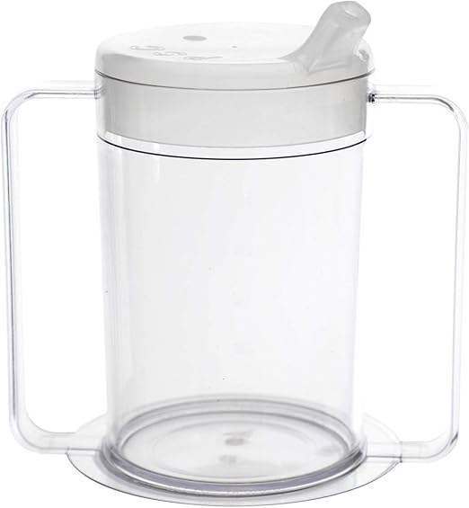 12oz Adult Sippy Cup with Handles - Independence Sip Cups for Adults