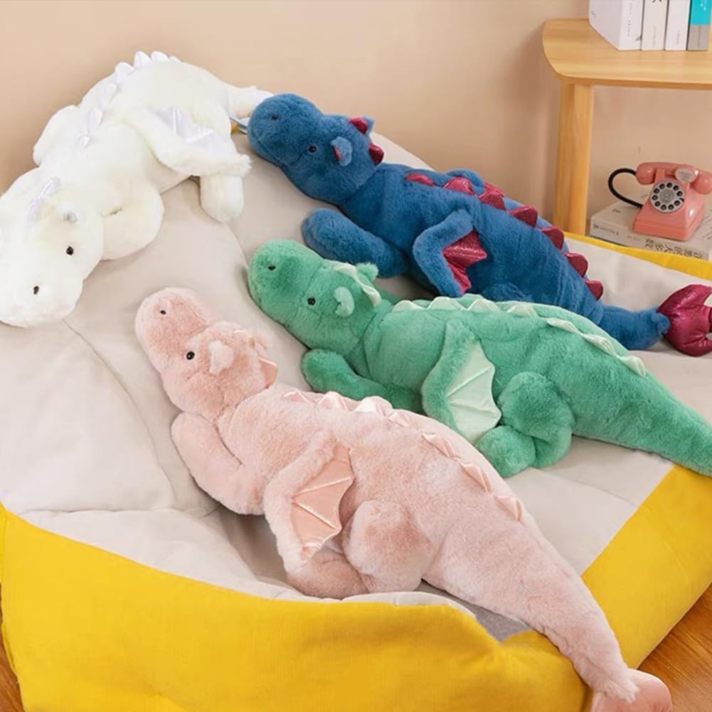 Weighted Stuffed Animals 10Lbs 35.4", Weighted Dragon Stuffed Animal for Kids and Adults