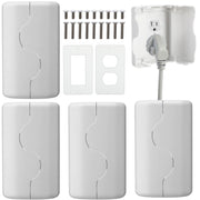 4 Pack Safety Outlet Cover Box Wall Outlet Cover for Baby Proofing