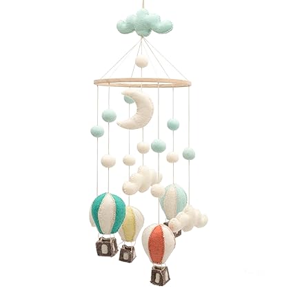 Space Nursery Mobile Solar System Crib Decor
