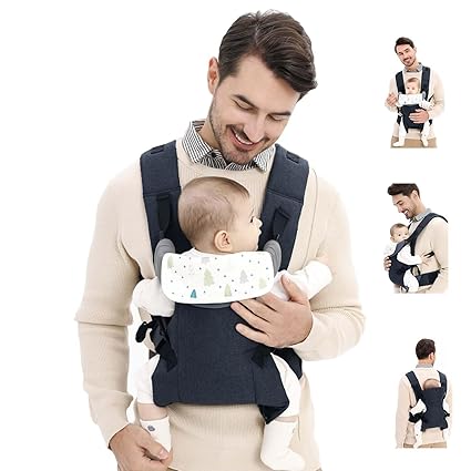 Baby Sling Carrier,4-in-1 Ergonomic Baby Backpack Front Carrier