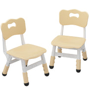 Kids Chair Set of 2, 3 Level Height Adjustable Kid Chair