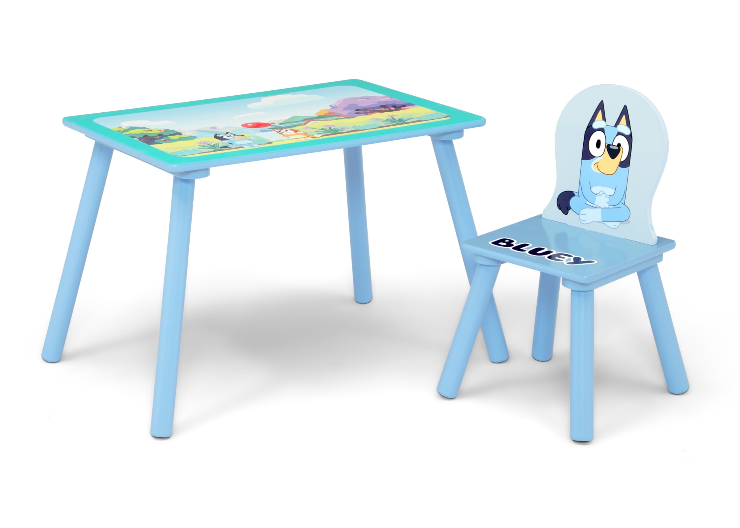 Bluey 4-Piece Toddler Room-in-a-Box Set – Includes Sleep and Play