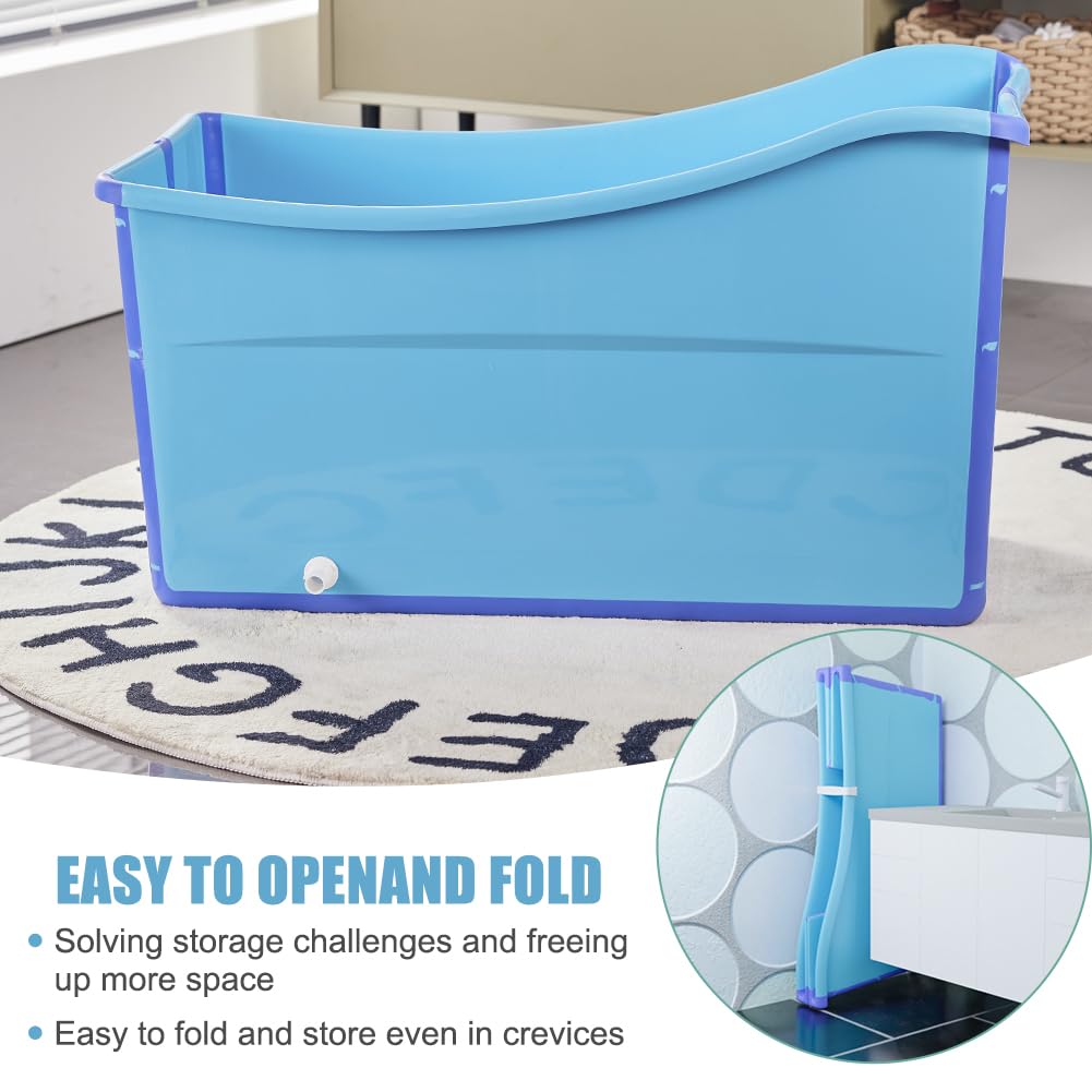 Large Foldable Baby Bathtub for Toddlers