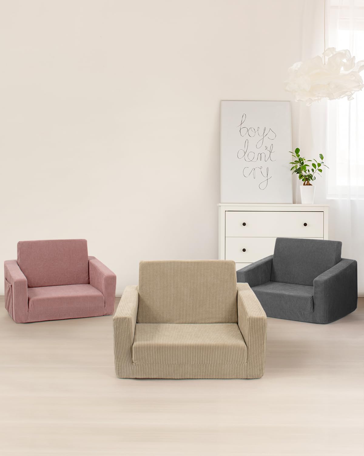 2-in-1 Toddler Chair Convertible Sofa
