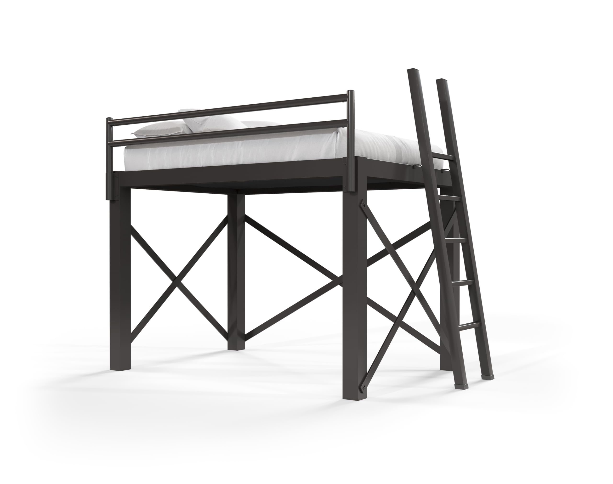 Queen Size Heavy Duty Adult Loft Bed