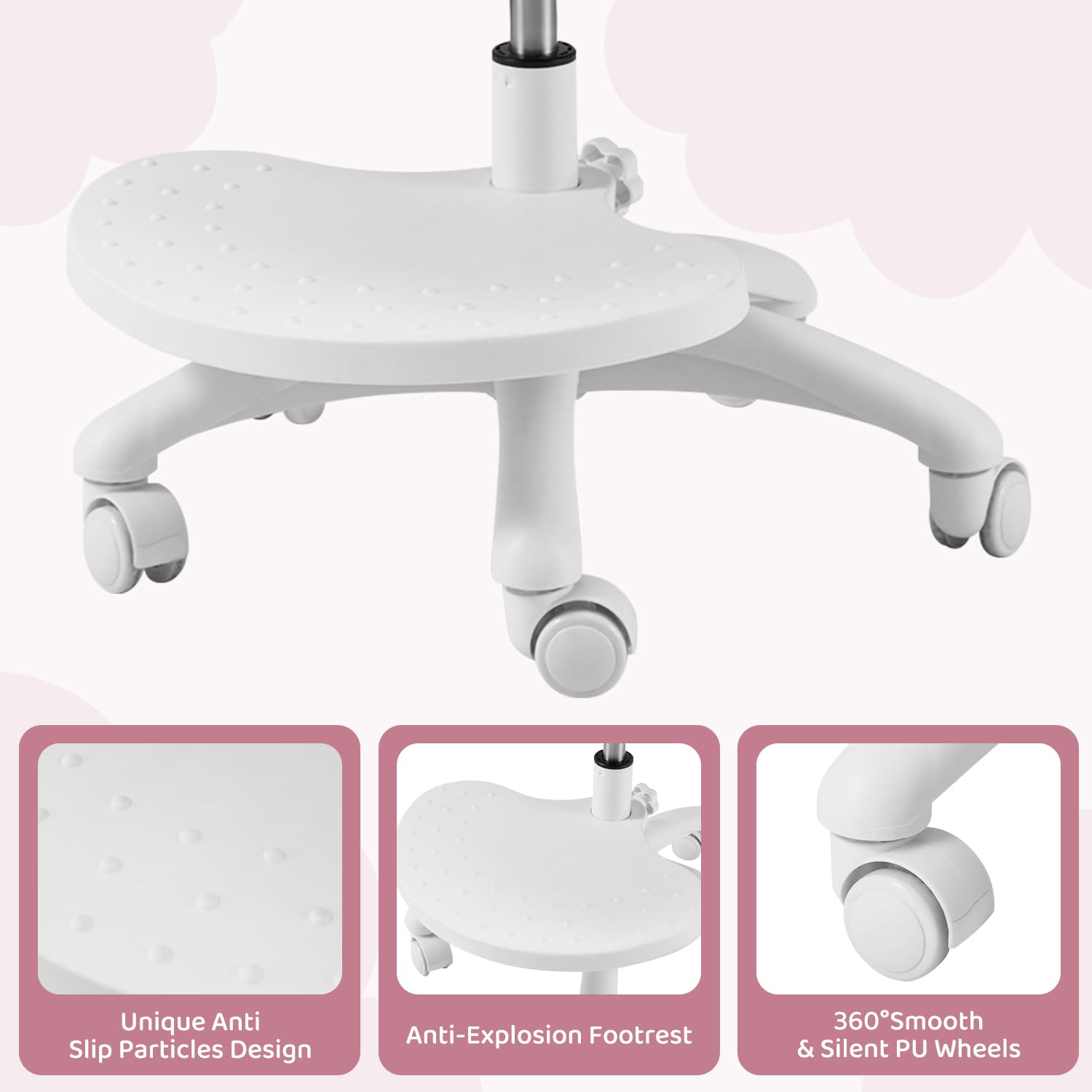 Ergonomic Kids Desk Chair with Adjustable Height