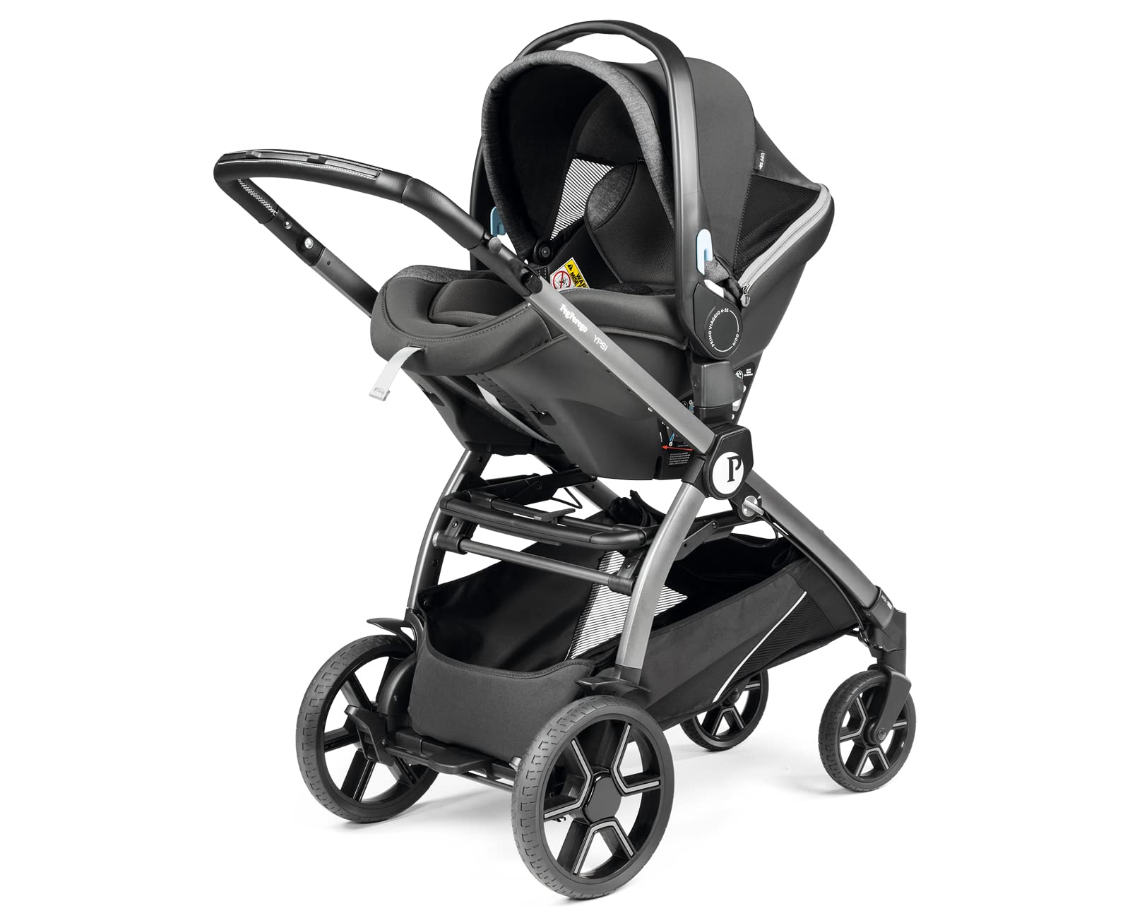 Ypsi Travel System - Includes Ypsi Lightweight Reversible Stroller