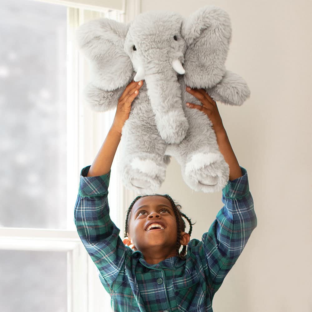 Stuffed Elephant - Oh So Soft Elephant Stuffed Animal, Plush Toy, Gray, 18 Inch