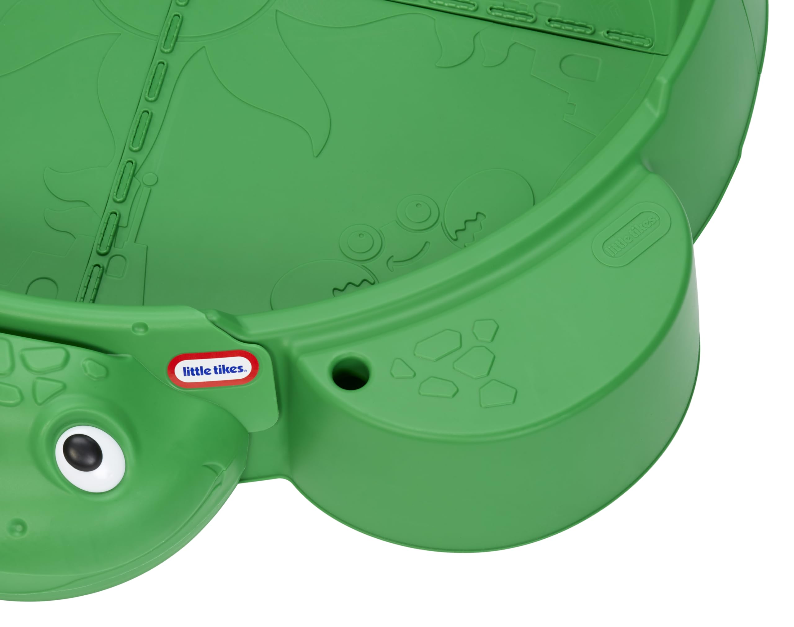Turtle Sandbox with Lid and Seats for Kids