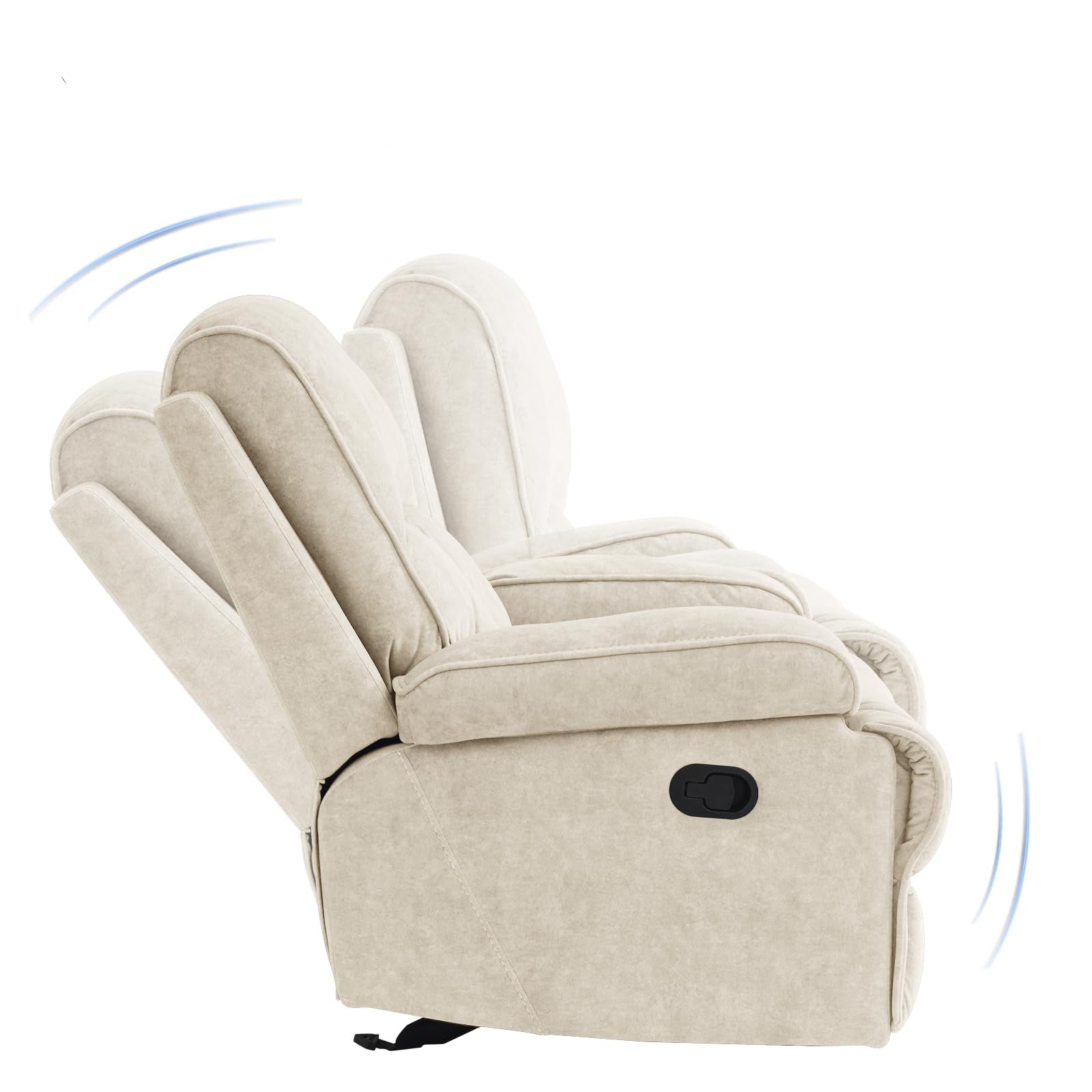 Rocker Recliner Chair for Adults, Manual Glider Chair for Nursery
