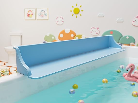 Bathtub Splash Guard PlayPad with Strong Suction Cups