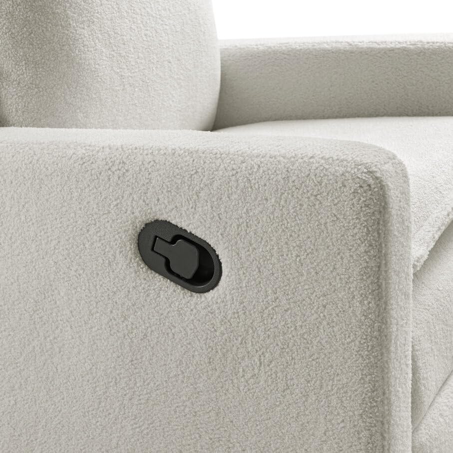 Upholstered Swivel Glider Recliner Nursery Chair