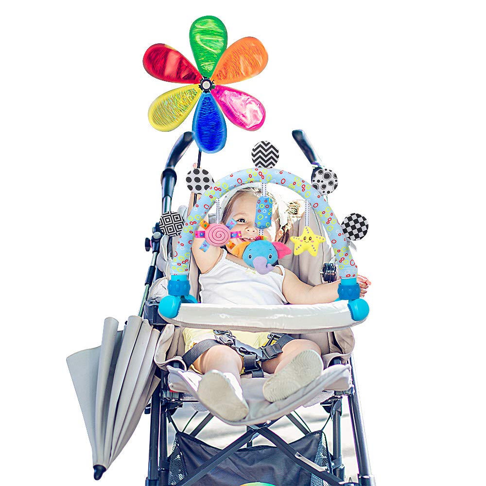 Travel Arch Bassinet Mobile Toys for Infant & Toddlers