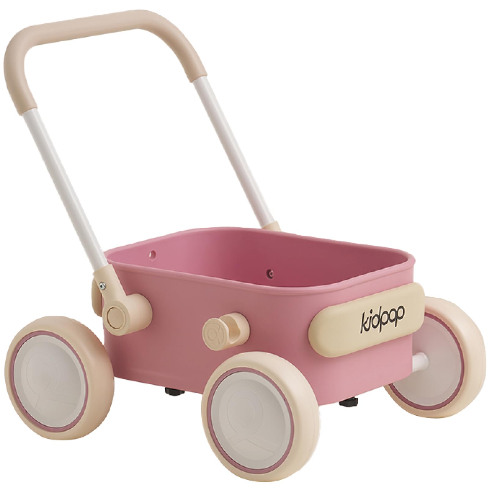 Push Walker with Wheels Toddler Wagon for First Learner Baby