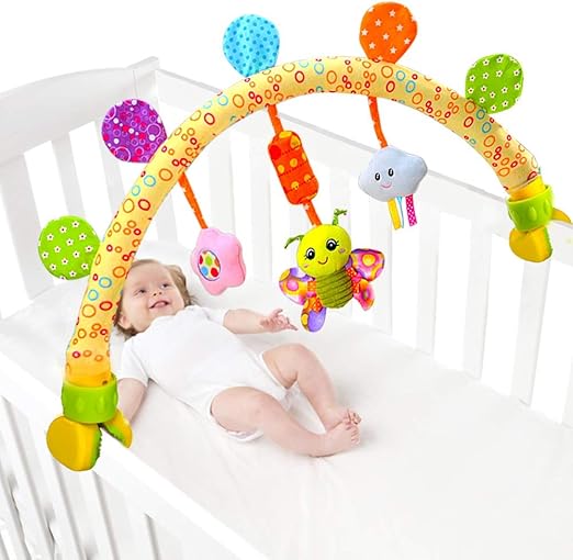Travel Arch Bassinet Mobile Toys for Infant & Toddlers