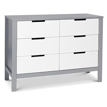 Colby 6-Drawer Baby Dresser for Bedroom - Kids Dresser