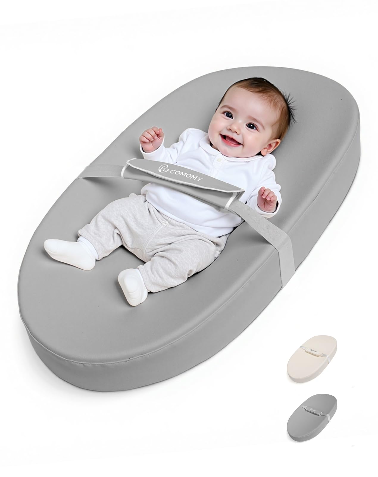 Baby Changing Pad with Wipeable & Waterproof PU