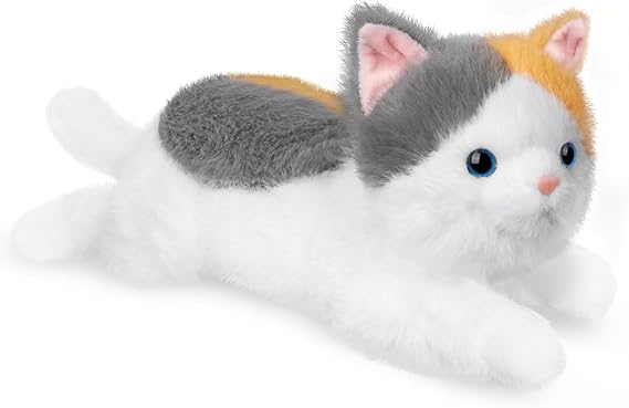 19 inch 3 lbs Cat Weighted Stuffed Animals, Realistic Weighted Cat Stuffed Animal