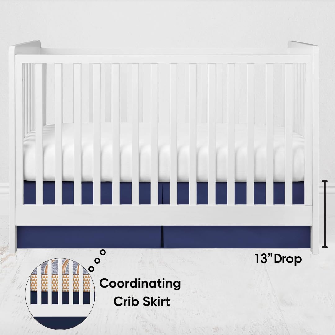 Cotton Muslin Nursery Crib Bedding Set 10 Piece with Swaddling Blankets