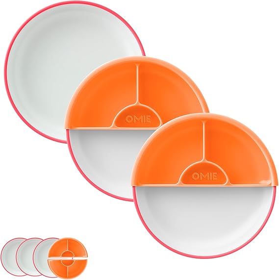 Scoop Plates for Kids | Unique Design Helps Food Fall
