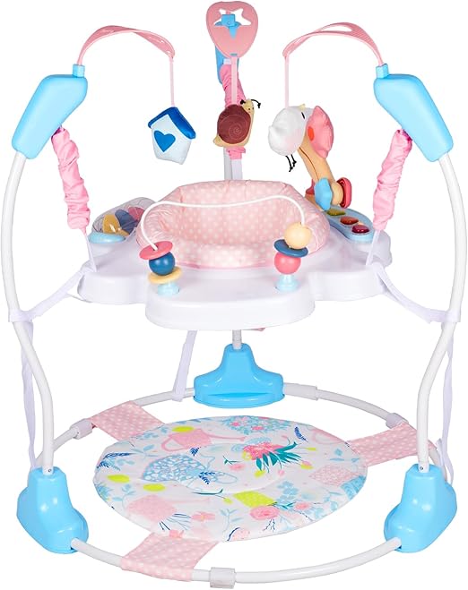 Baby Activity Center, 3-in-1 Baby Jumper, Infant Activity
