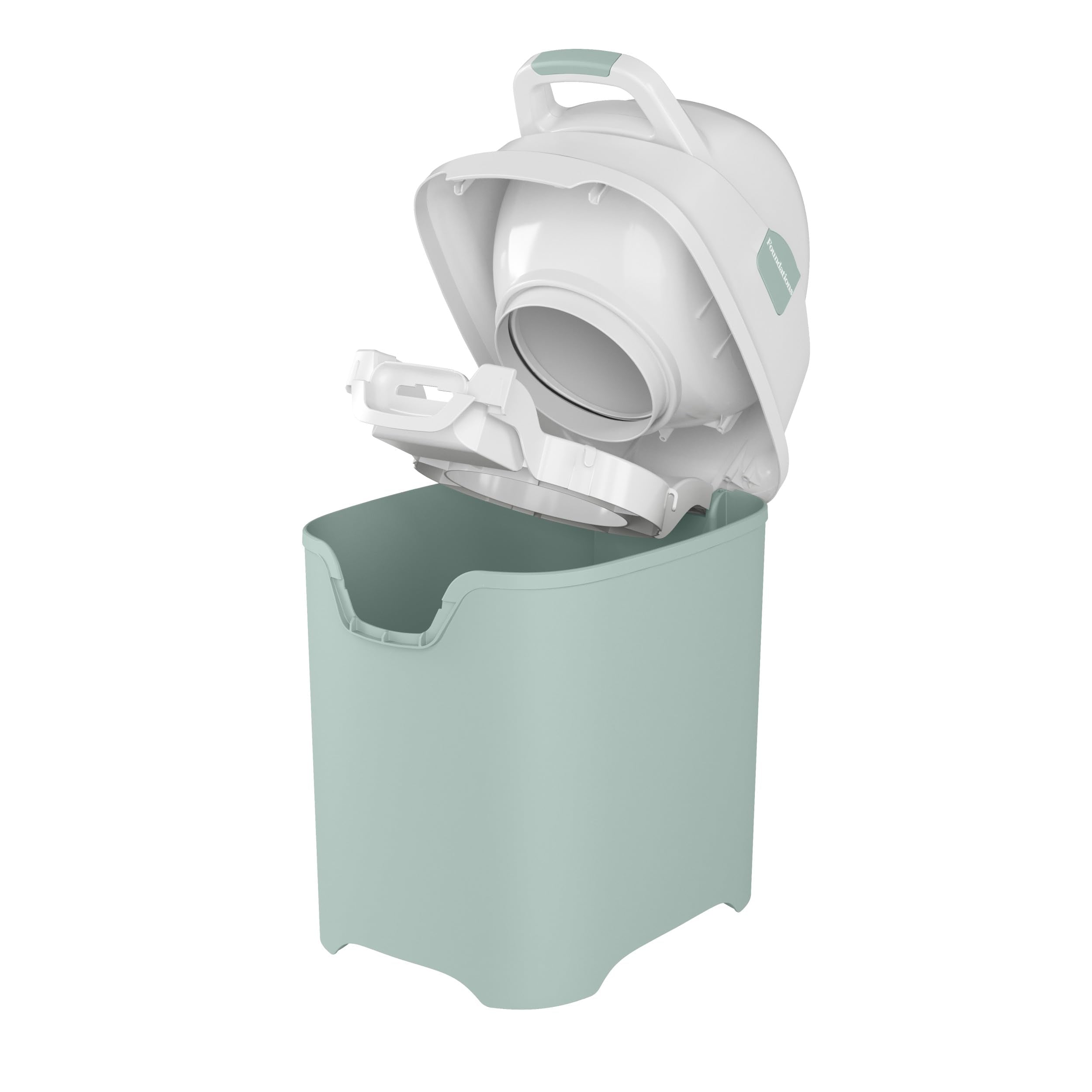 Mini Diaper Pail with Airtight Lid - Durable & Odorless Diaper Disposa