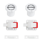 RAL-101-1 Rev-A-Lock Magnetic Cabinet Security System Set to Child Proof Cabinet Drawers